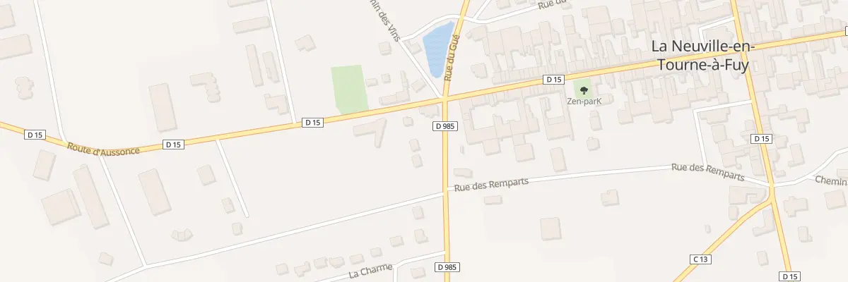 Plan du 2 Rue de Pontfaverger à La Neuville-en-Tourne-à-Fuy
