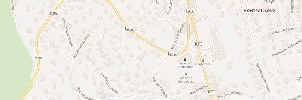 Plan du 10B Rue de la Galachère à Saint-Héand