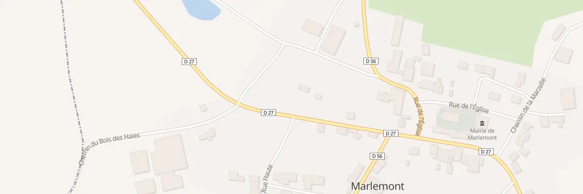 Plan du 5062 Le Village à Marlemont