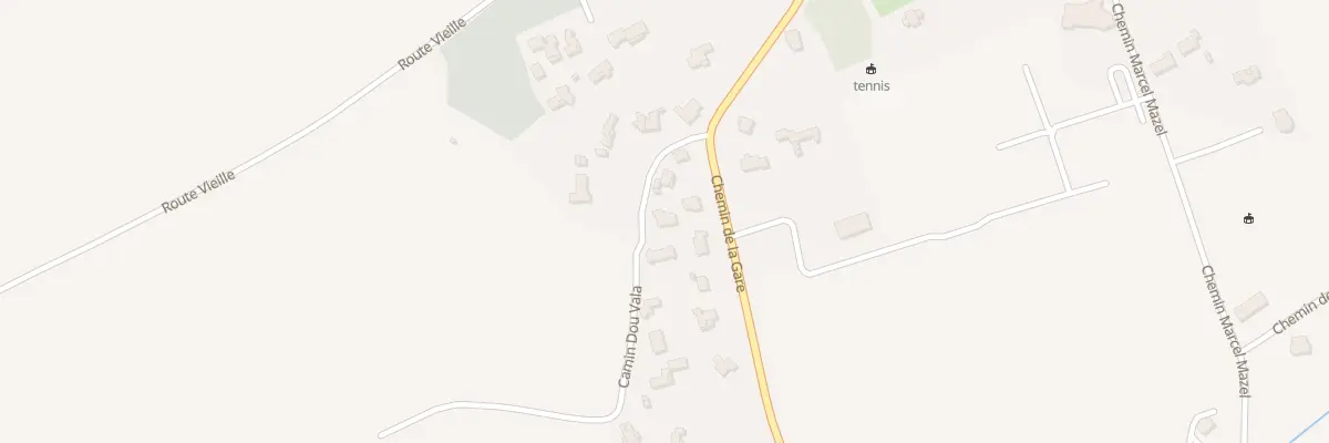 Plan du 5266 Che de la Gare à Arpaillargues-et-Aureillac