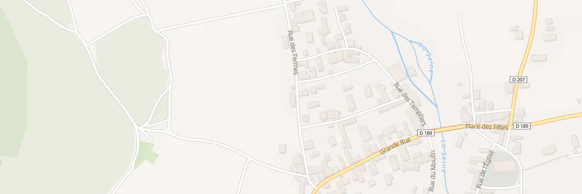 Plan du 7 Rue des Fermes à Polisot