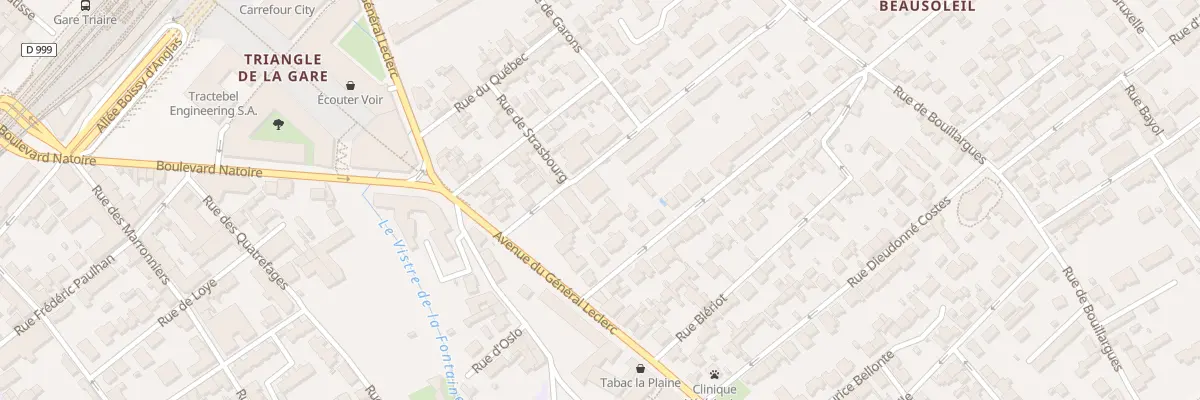 Plan du 6 Rue de Genève à Nîmes