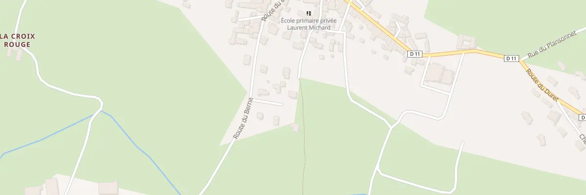 Plan du 1 Lot la Martine à Aveizieux