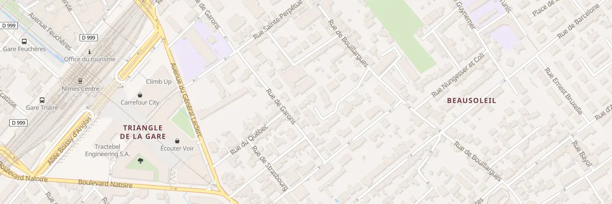 Plan du 20 Rue du Moulin Raspail à Nîmes