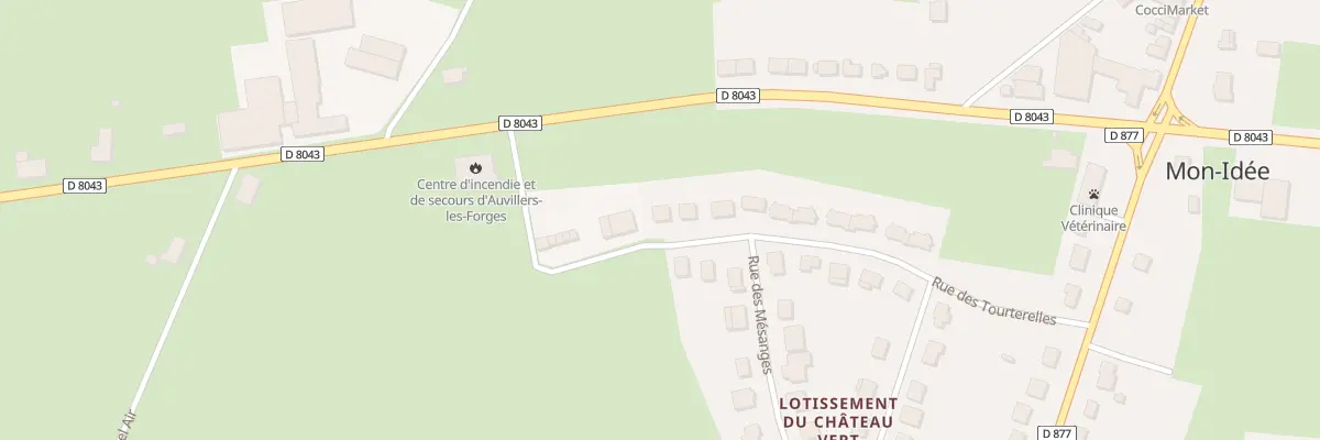 Plan du 18 Rue des Tourterelles à Auvillers-les-Forges
