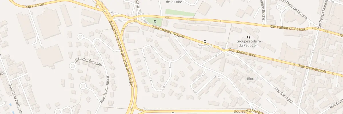 Plan du 2 Rue Capitaine Alfred Dreyfus à Saint-Étienne
