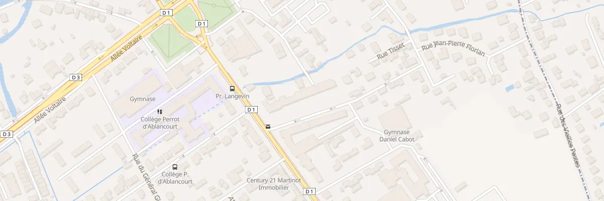 Plan du 1 Rue Jean de la Fontaine à Châlons-en-Champagne