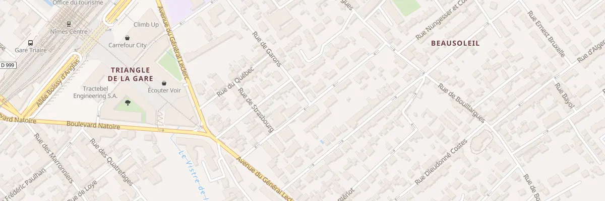 Plan du 17 Rue de Genève à Nîmes