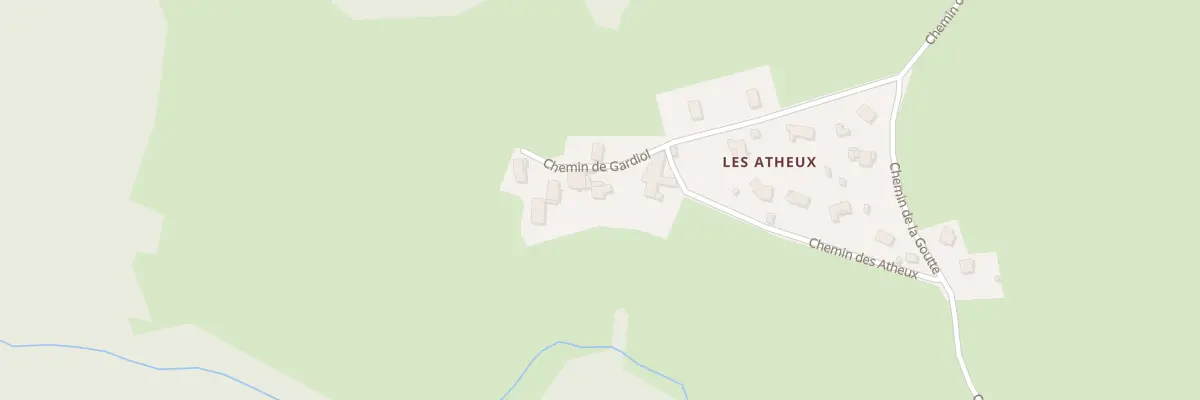 Plan du 43 Che de Gardiol à Saint-Romain-les-Atheux