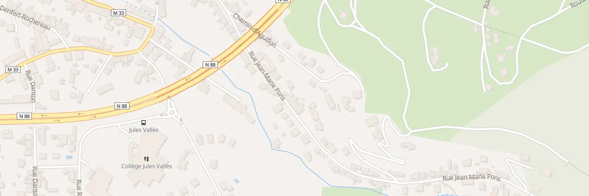 Plan du 11 Rue Jean-marie Pons à La Ricamarie