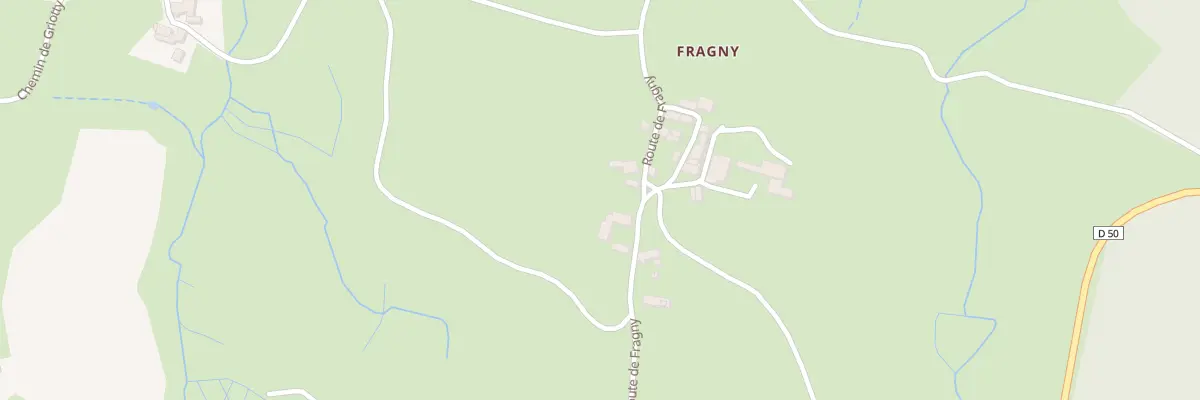 Plan du 343 Rte de Fragny à Belmont-de-la-Loire