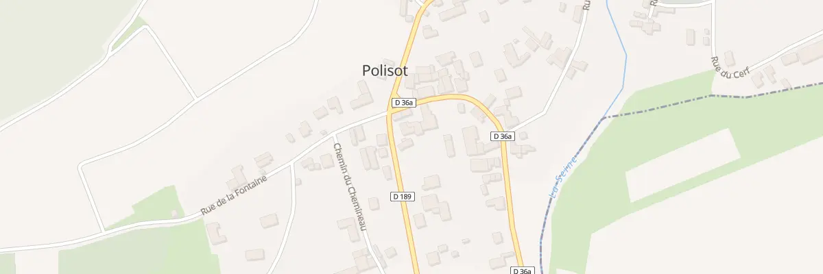 Plan du 3 Rte d’Arrelles à Polisot