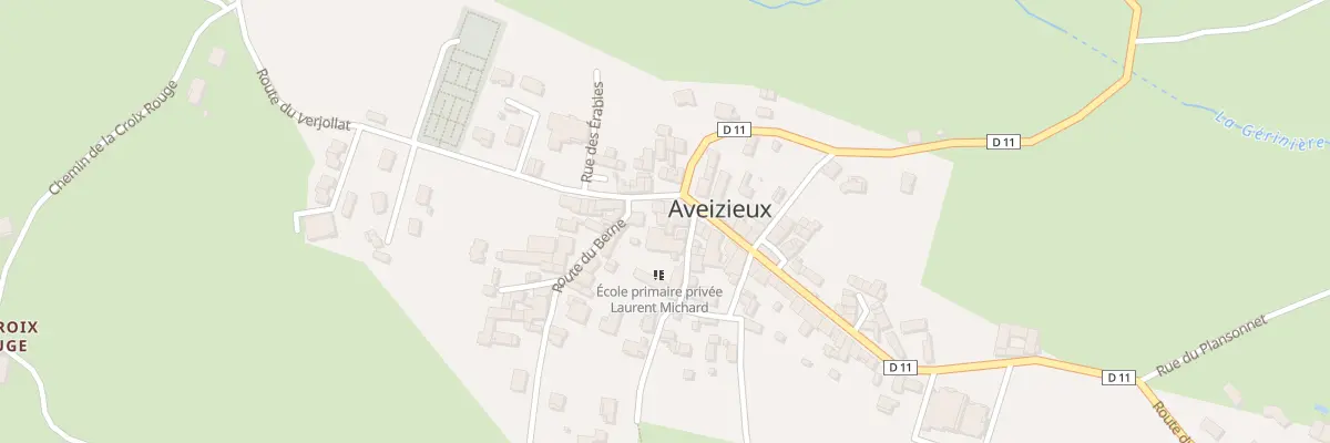 Plan du 5091 Le Bourg à Aveizieux
