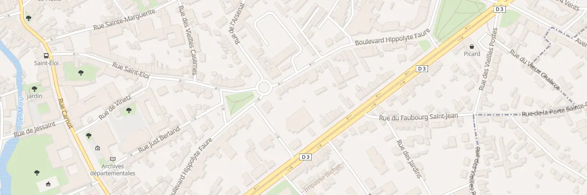 Plan du 28 Bd Hippolyte Faure à Saint-Germain-la-Ville