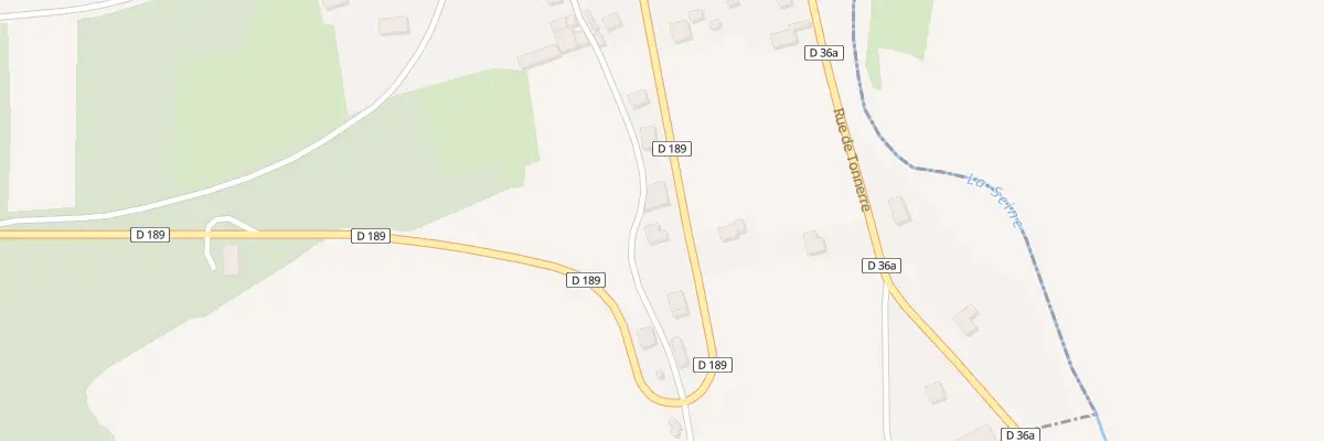 Plan du 10 Rte d’Arrelles à Polisot