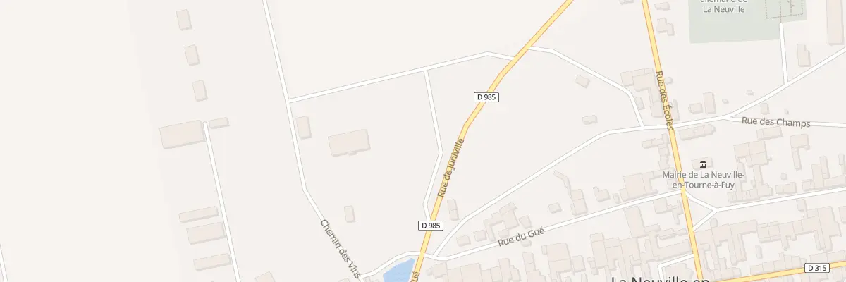 Plan du 3 Rue de Juniville à La Neuville-en-Tourne-à-Fuy