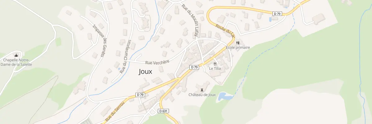 Plan du 5033 Le Bourg à Joux