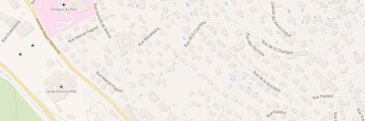 Plan du 13 Rue de la Charlière à Saint-Priest-en-Jarez