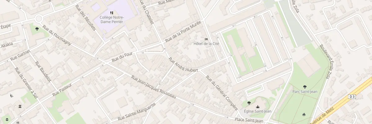 Plan du 17 Rue André Hubert à Châlons-en-Champagne