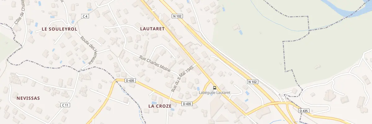 Plan de Lautaret à Labégude