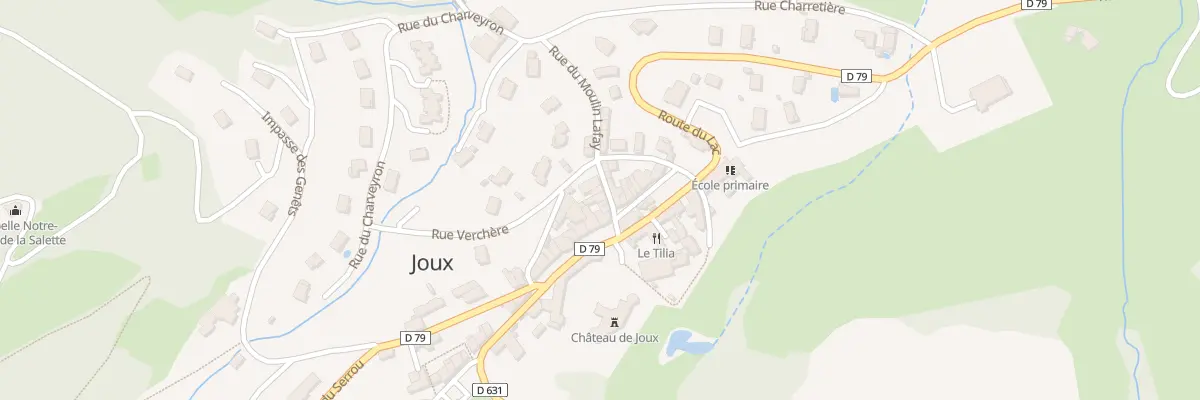 Plan du 5026 Le Bourg à Joux