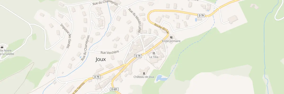 Plan du 5028 Le Bourg à Joux
