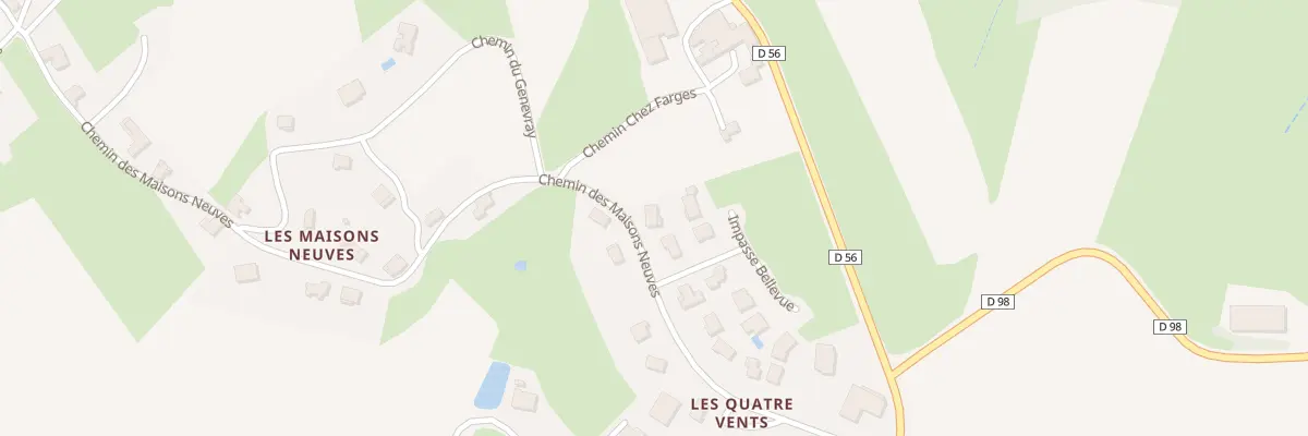 Plan du 5295 Les Quatre Vents à Ronno
