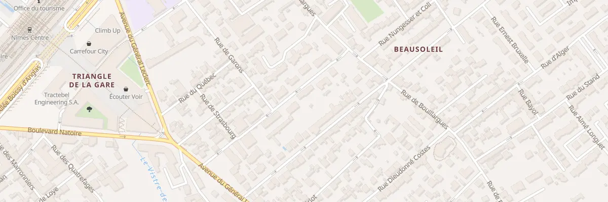 Plan du 18 Rue de Genève à Nîmes