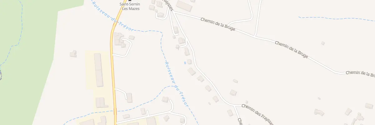 Plan du 105 Che des Fraysses à Saint-Sernin