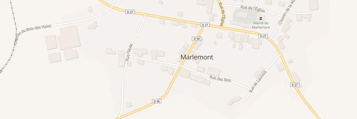 Plan du 5028 Le Village à Marlemont