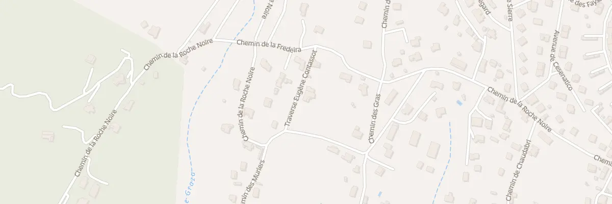 Plan du 3 Tra Eugène Contassot à Aubenas