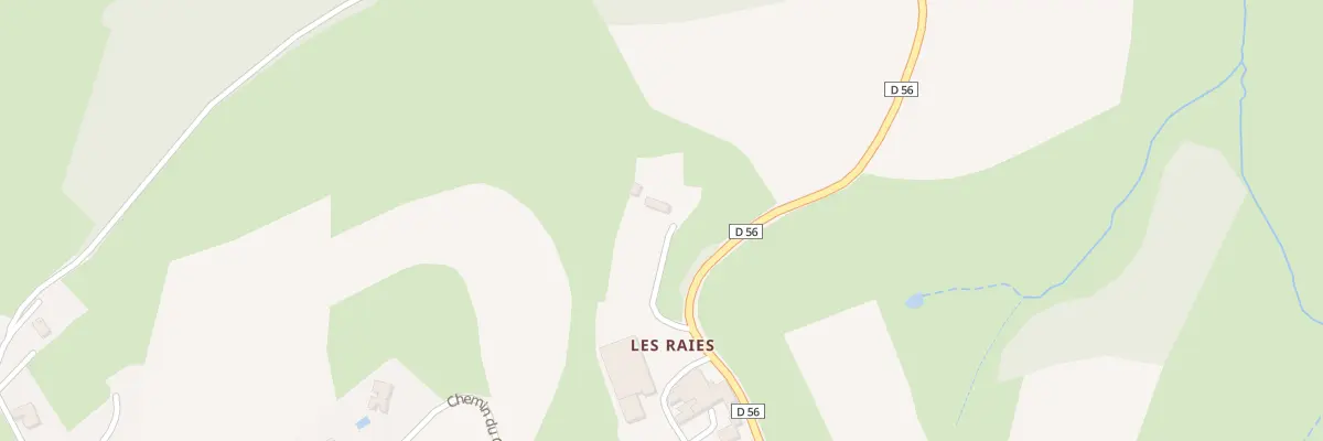 Plan du 5143 Les Raies à Ronno