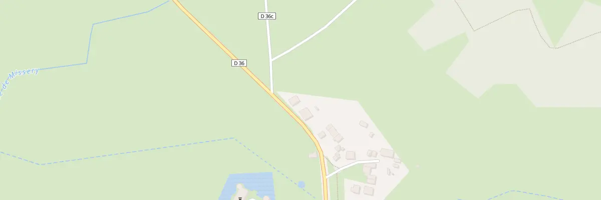Plan du 16 Rte de Fontangy (Missery) à Missery