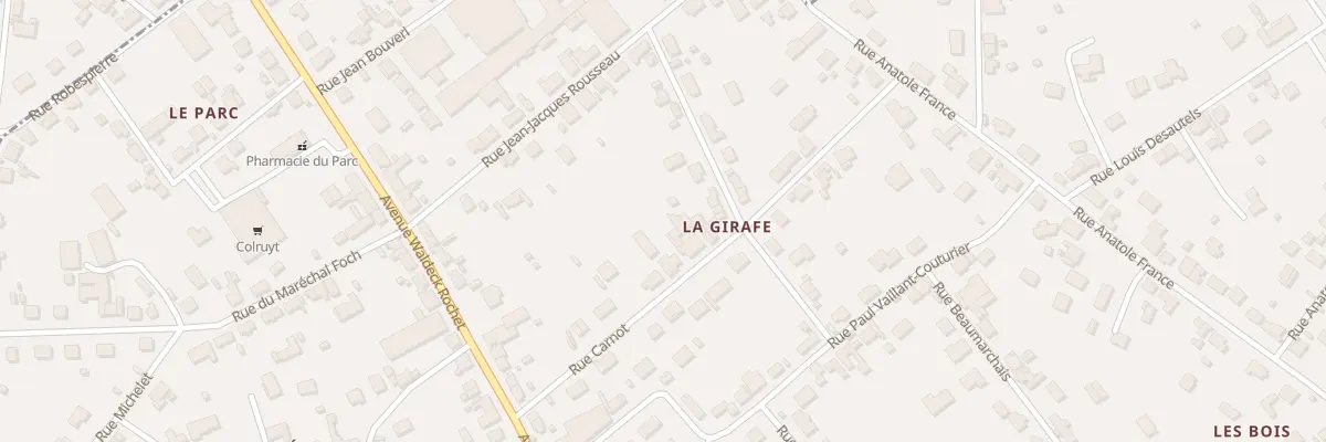 Plan du 13 Rue Carnot à Saint-Vallier