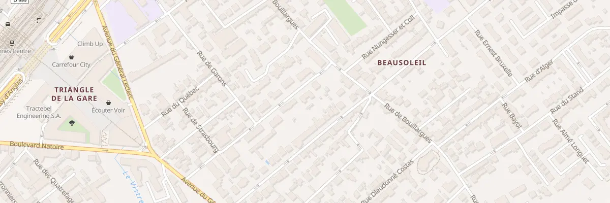 Plan du 24 Rue de Genève à Nîmes