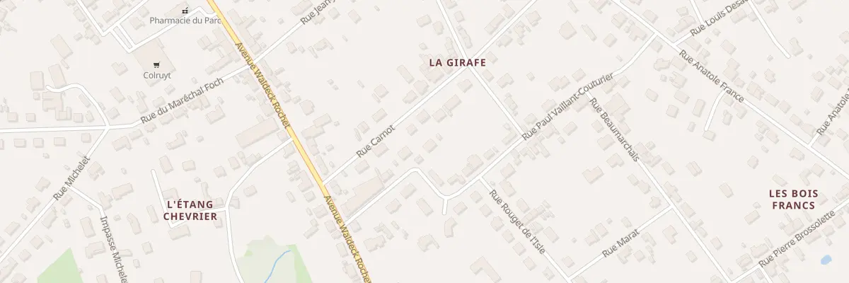 Plan du 10B Rue Carnot à Saint-Vallier