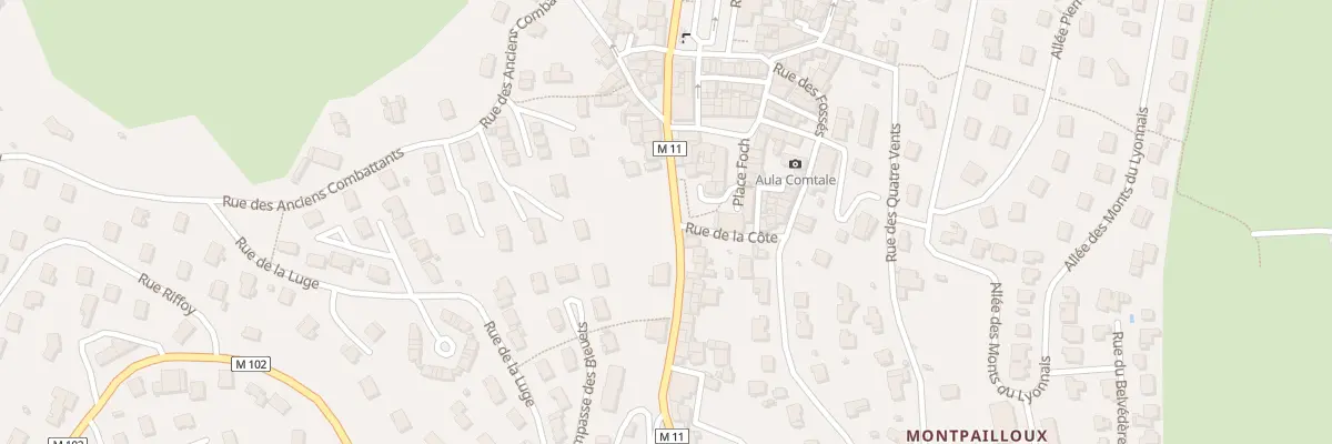 Plan du 28 Rue de St Etienne à Saint-Héand