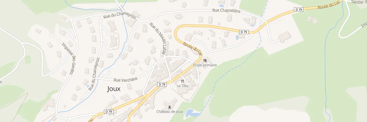 Plan du 5012 Le Bourg à Joux