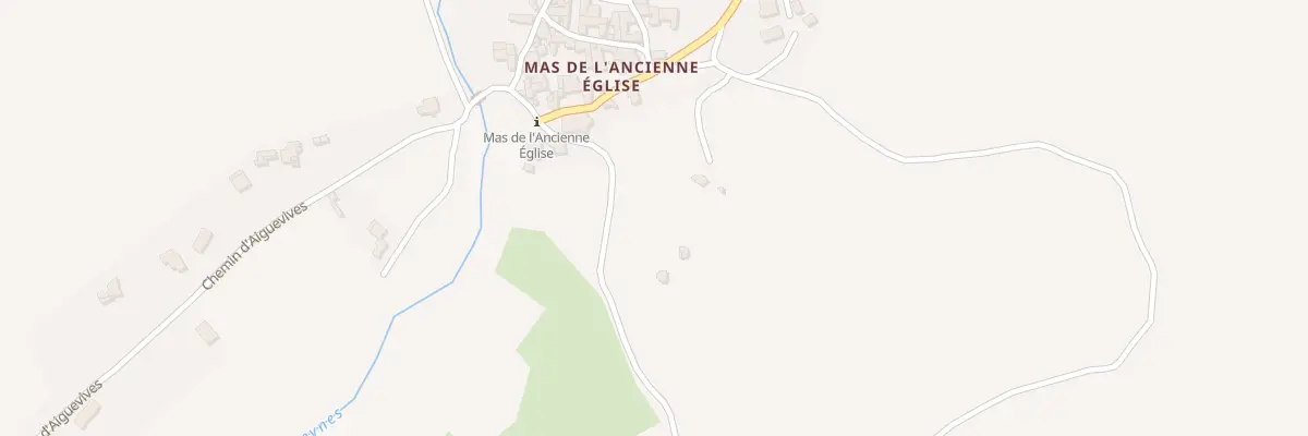 Plan du 5117 Mas de l’Ancienne Eglise à Belvézet