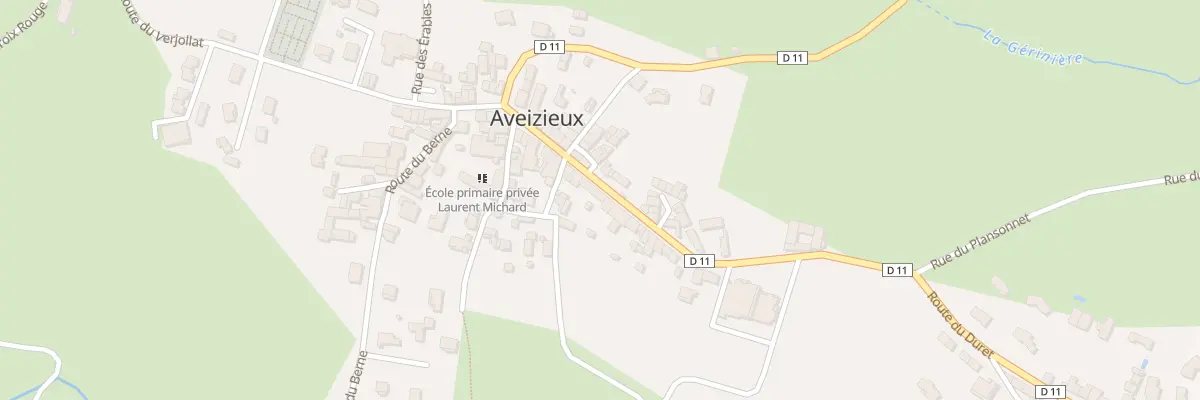 Plan du 5063 Le Bourg à Aveizieux