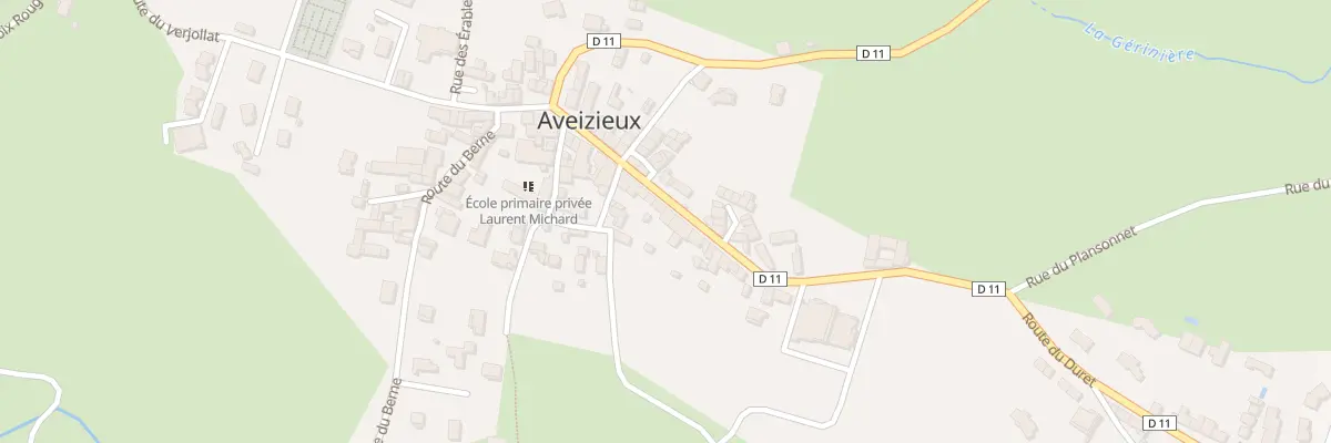 Plan du 5062 Le Bourg à Aveizieux