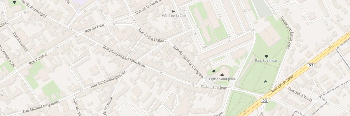 Plan du 30 Rue du Général Compère à Châlons-en-Champagne