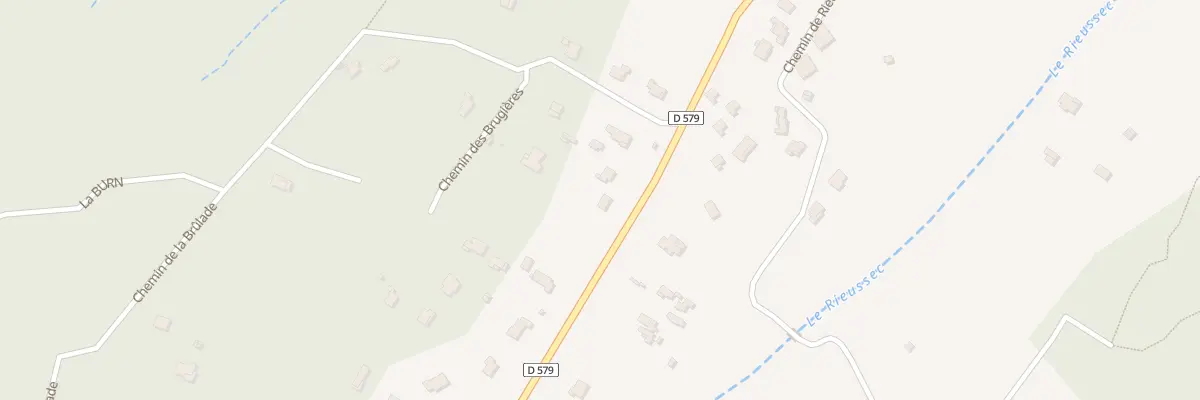 Plan du 2500A Rte de Barjac à Salavas