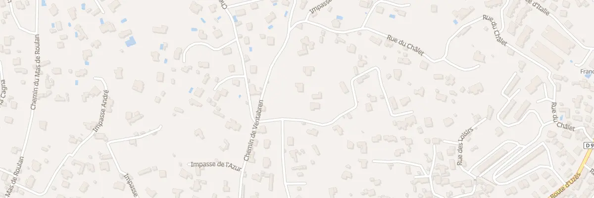 Plan du 52 Rue de la Gazelle à Nîmes