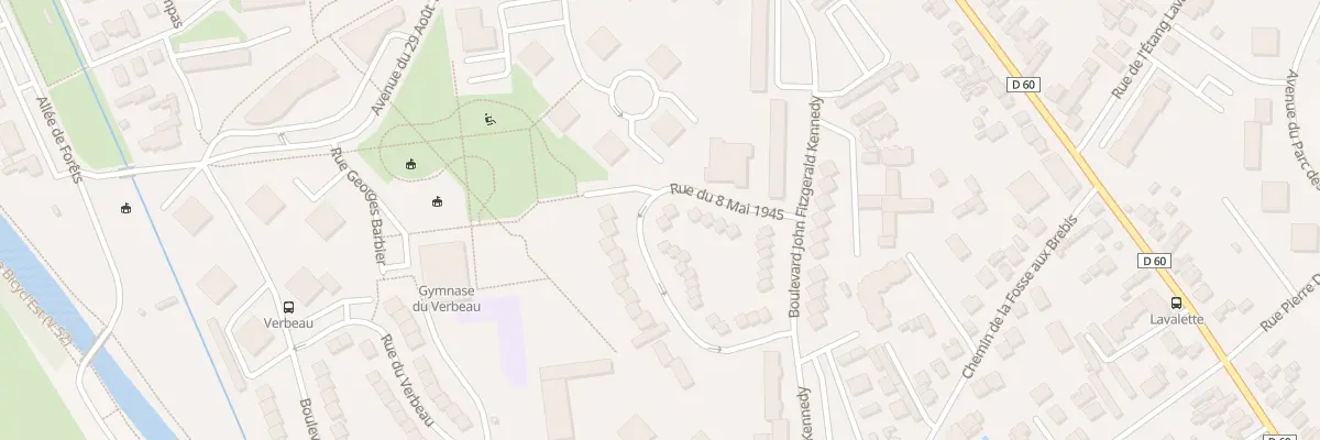Plan du 11 Rue du 8 Mai 1945 à Châlons-en-Champagne