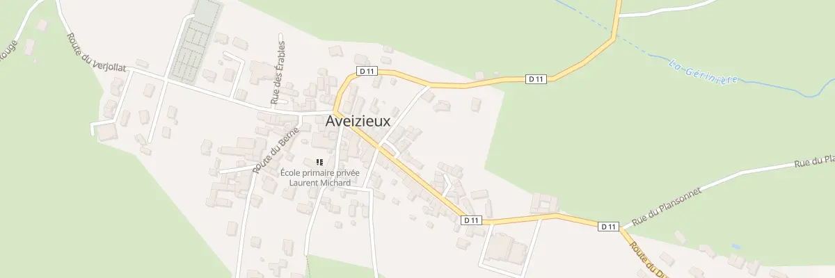 Plan du 5 Pass du Puits à Aveizieux