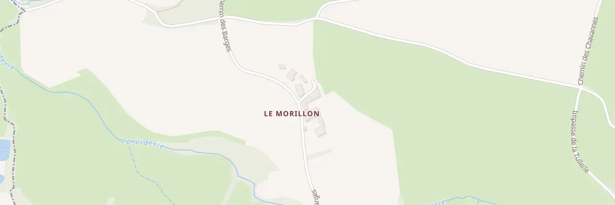 Plan du 5121 Le Morillon à Ronno