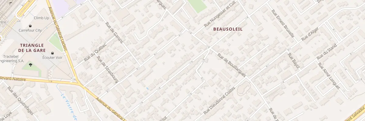 Plan du 33 Rue de Barcelone à Nîmes