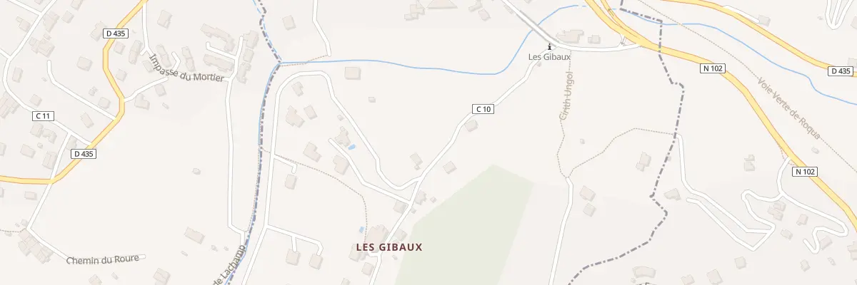 Plan du 5988 Les Gibaux à Labégude