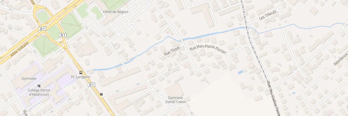 Plan du 36B Rue Tisset à Châlons-en-Champagne